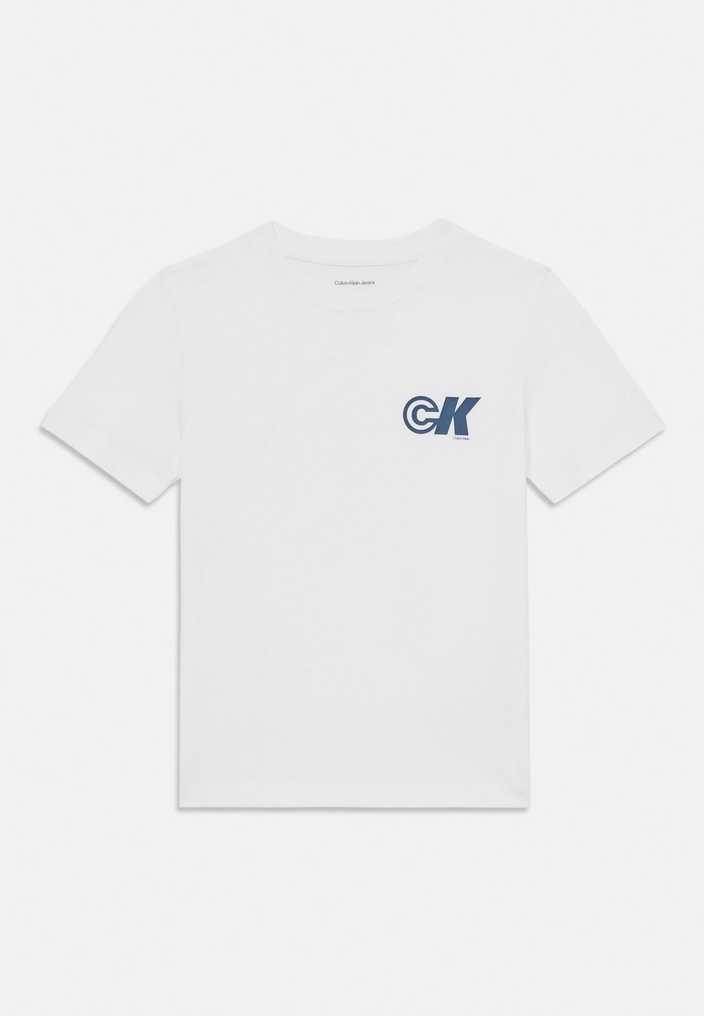 

Футболка с принтом SEASONAL TEE UNISEX Calvin Klein Jeans, белый
