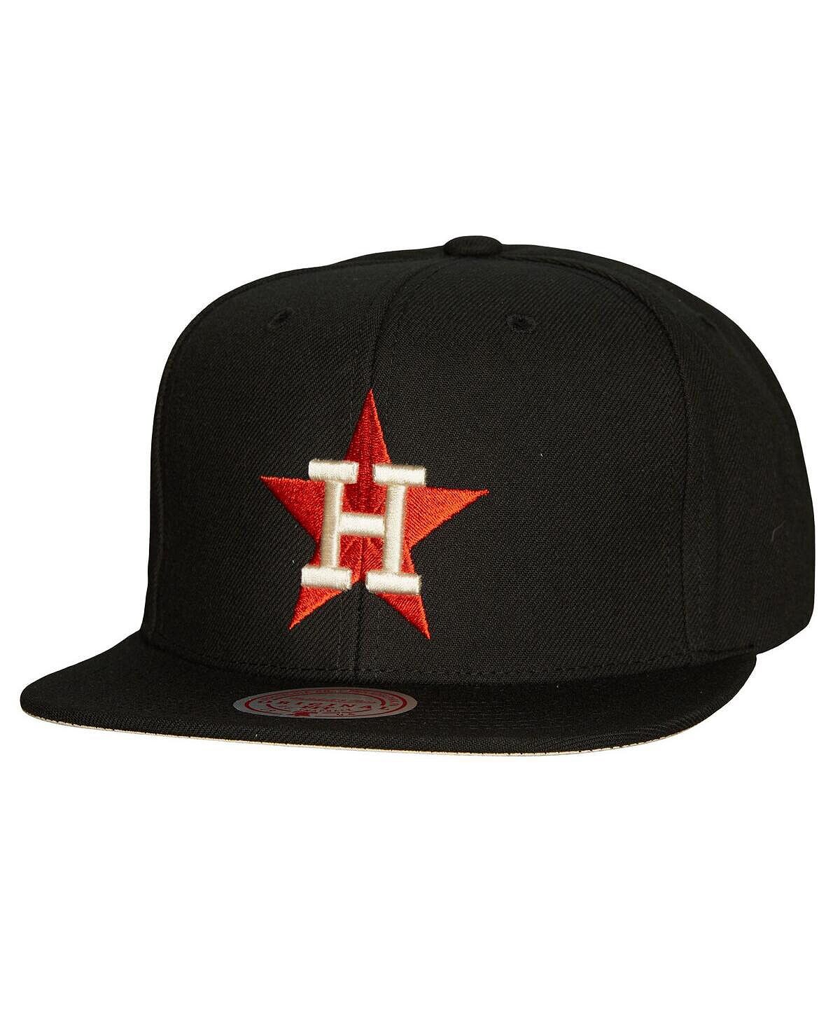 

Черная мужская шляпа Snapback Houston Astros Cooperstown Collection True Classics Mitchell & Ness