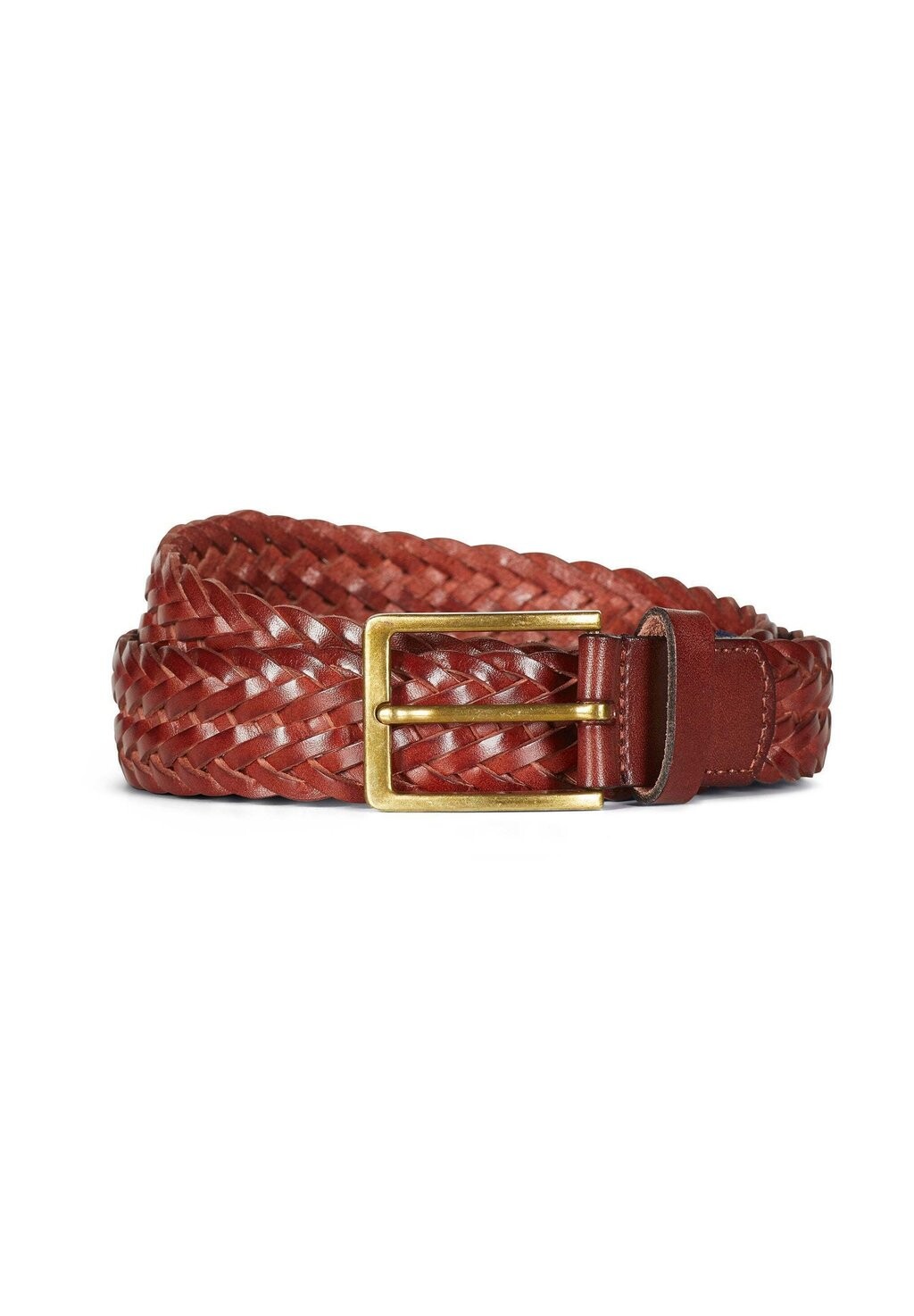 

Плетеный ремень ANDREW Howard London, цвет light brown