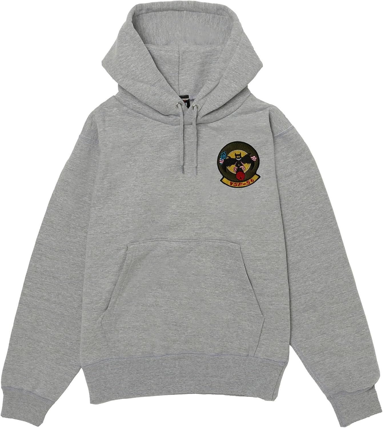 

Толстовка с капюшоном в стиле F, нашивка с гербом армии США, на флисовой подкладке, без капюшона, светло-серый меланж F-Style