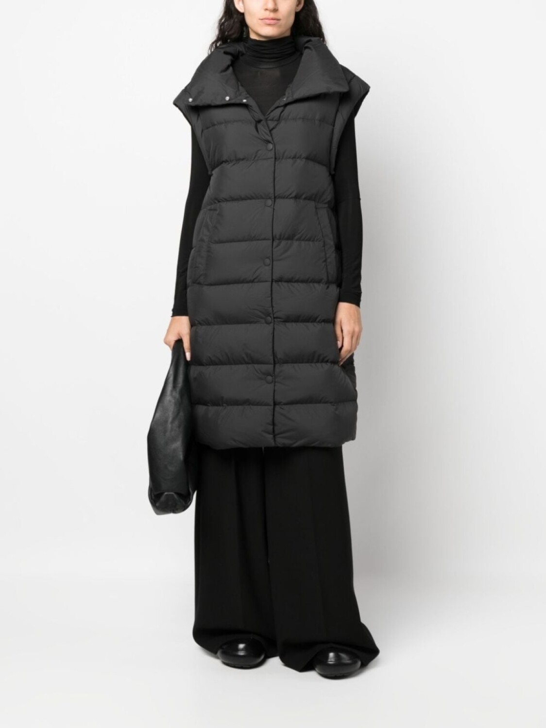 

Woolrich пуховик Ellis без рукавов, черный