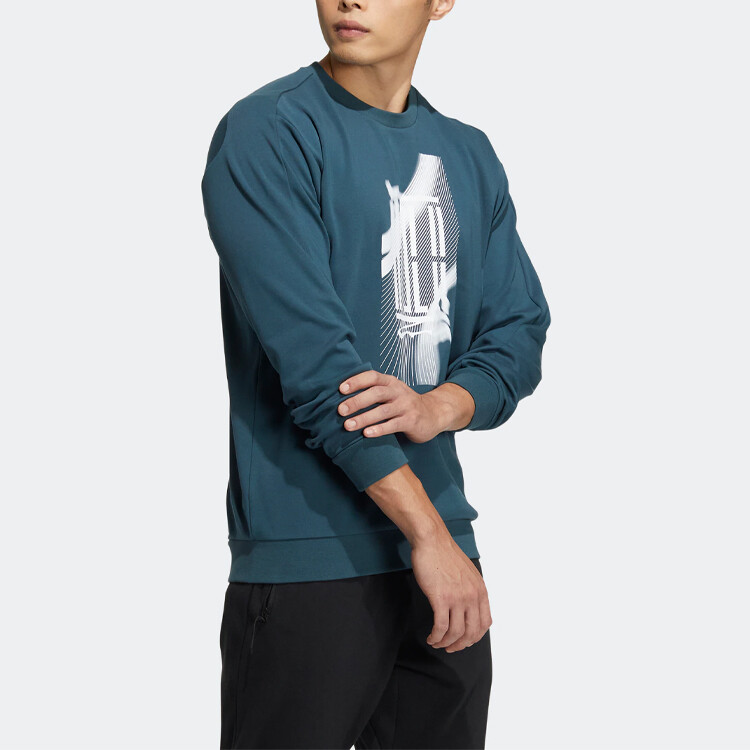 Мужская толстовка серии Wuji Late Night Ash Adidas, цвет Late night ash — фото 4