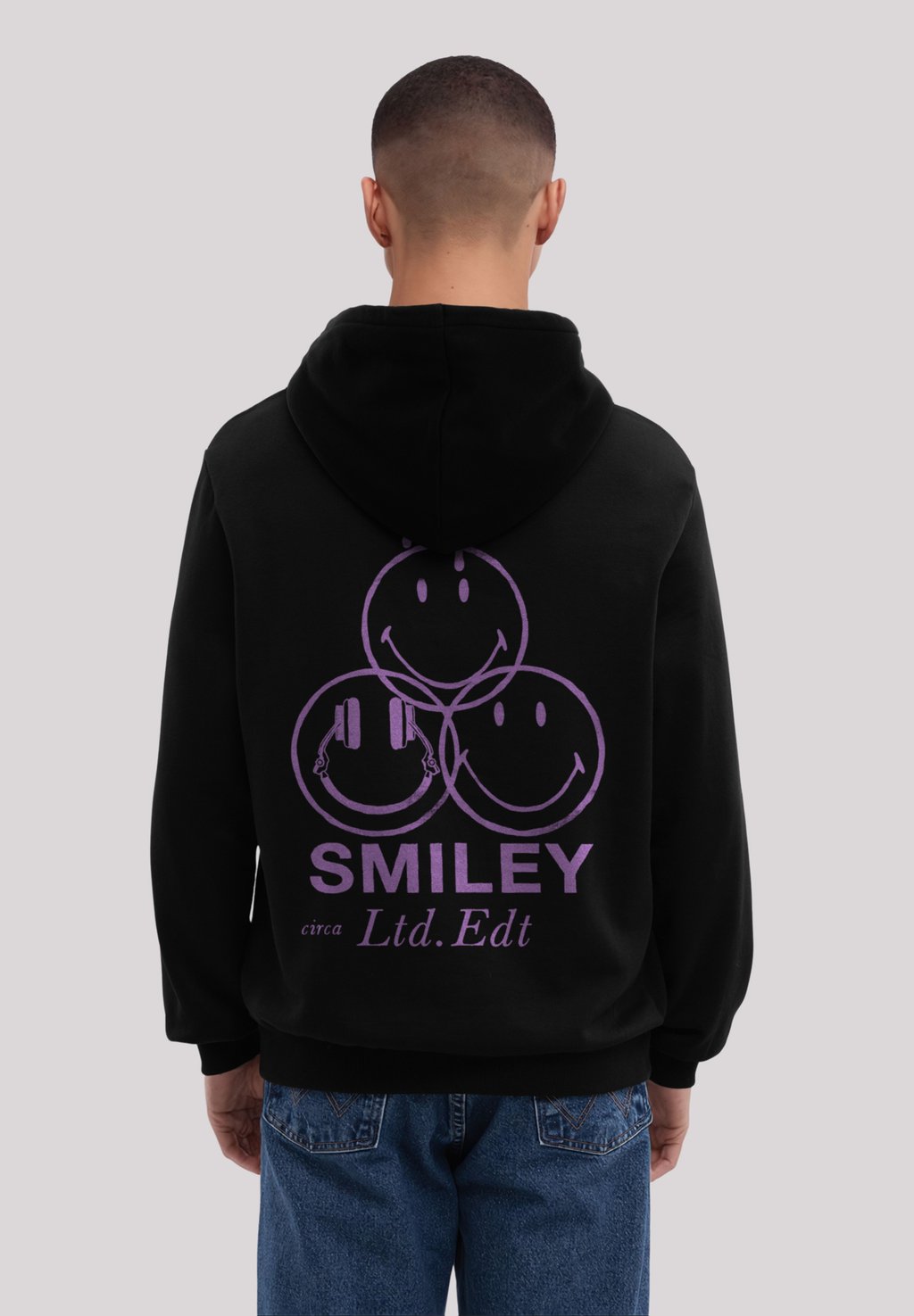 

Толстовка SMILEY ORIGINALS EDITION PRINT - Hoodie F4NT4STIC, черный