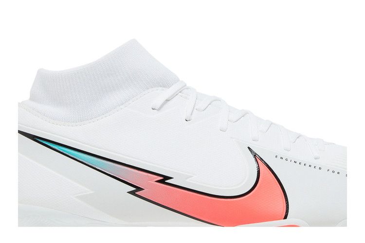 Бутсы Nike Mercurial Superfly 7 Academy MG 'White Crimson Jade', белый — фото 3
