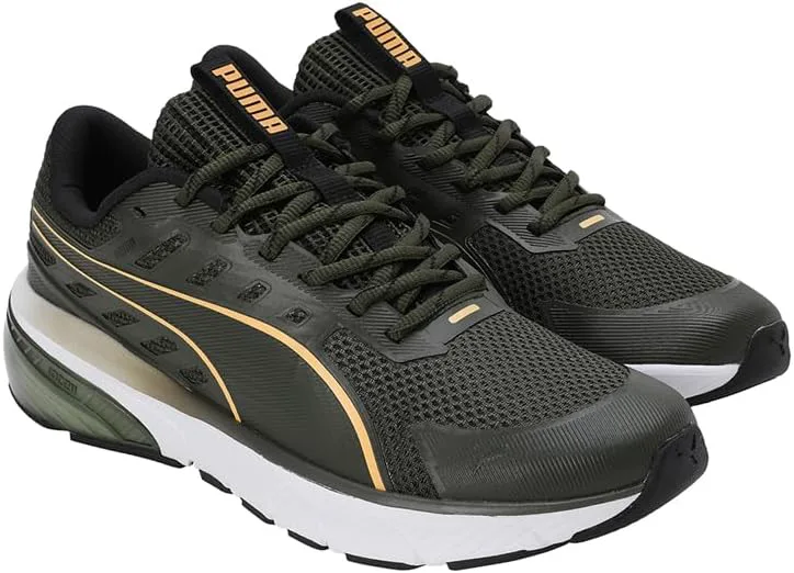 Мужская беговая обувь PUMA для шоссе, темно-оливковый — фото 4