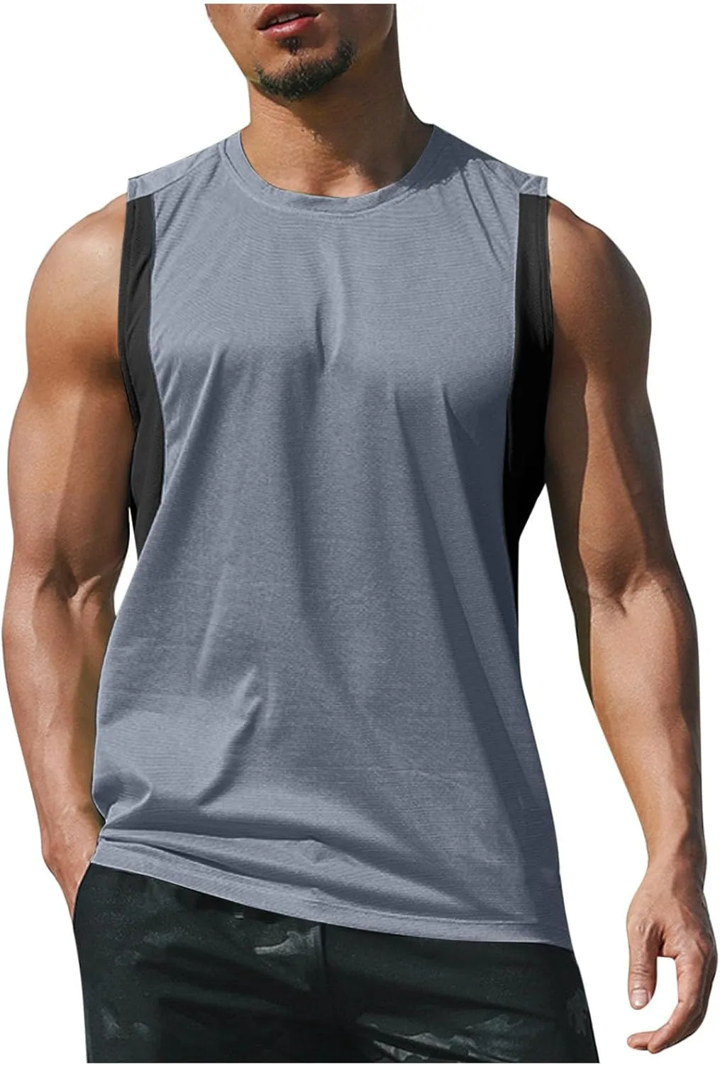 

Мужская летняя майка Casual для бега и фитнеса Juebong