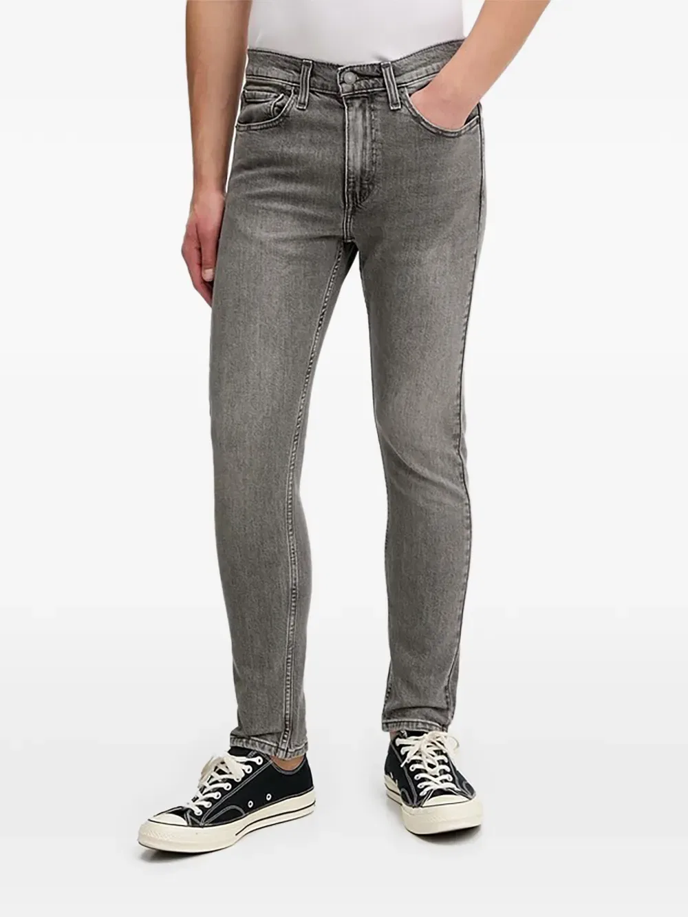 Джинсы с пятью карманами Levi'S, серый