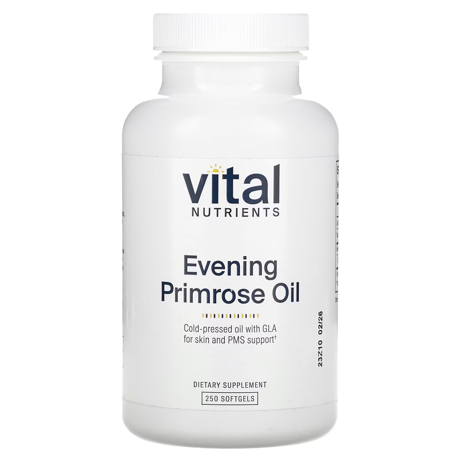 

Масло вечерней примулы Vital Nutrients, 250 мягких таблеток