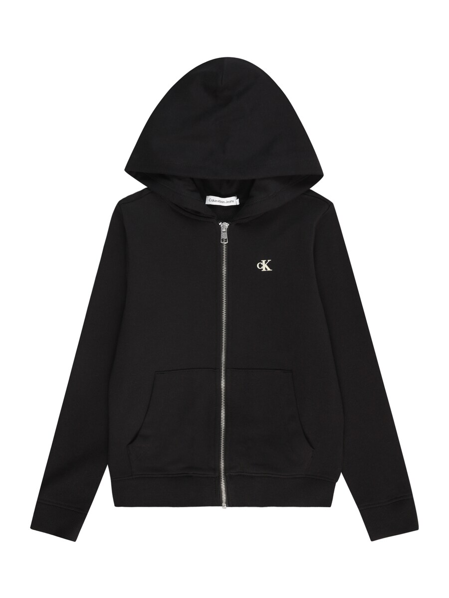 

Худи Calvin Klein Jeans Zip-Up Hoodie Mini Hero, черный
