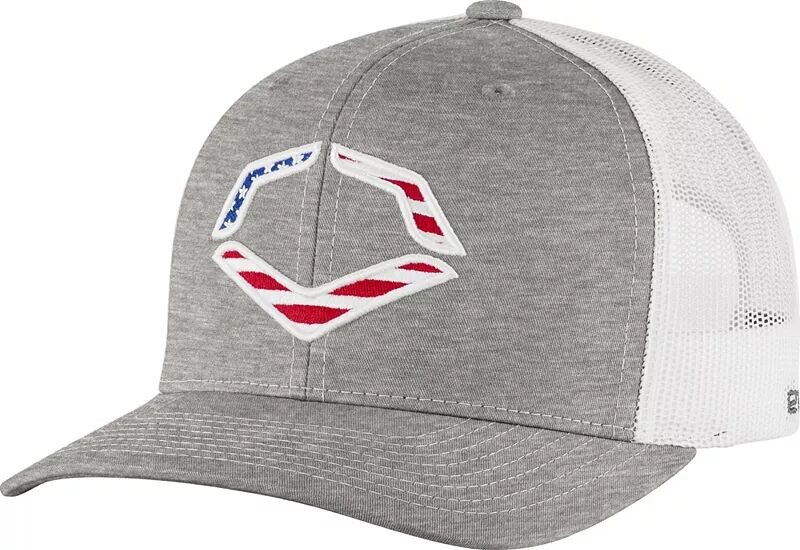 

Кепка дальнобойщика EvoShield USA Snapback, серый