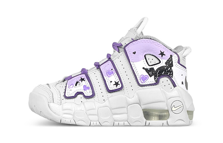 

Винтажные баскетбольные кроссовки Nike Air More Uptempo PS, White