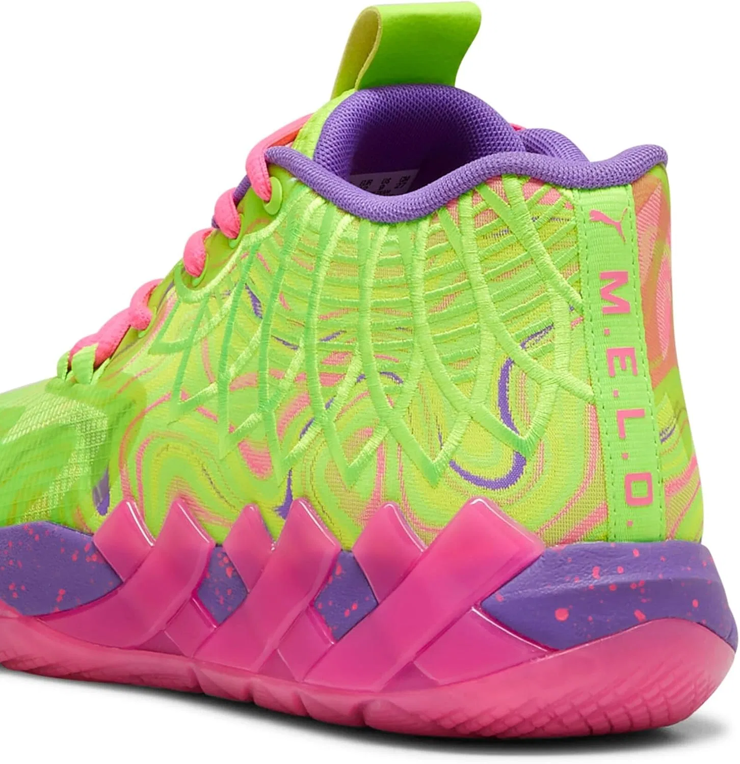 Кроссовки PUMA MB.01 Inverse Toxic Men's, Purple — фото 2