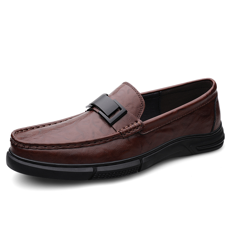 

KUPE Мужские повседневные туфли мужские низкие черно-коричневые, цвет Brown