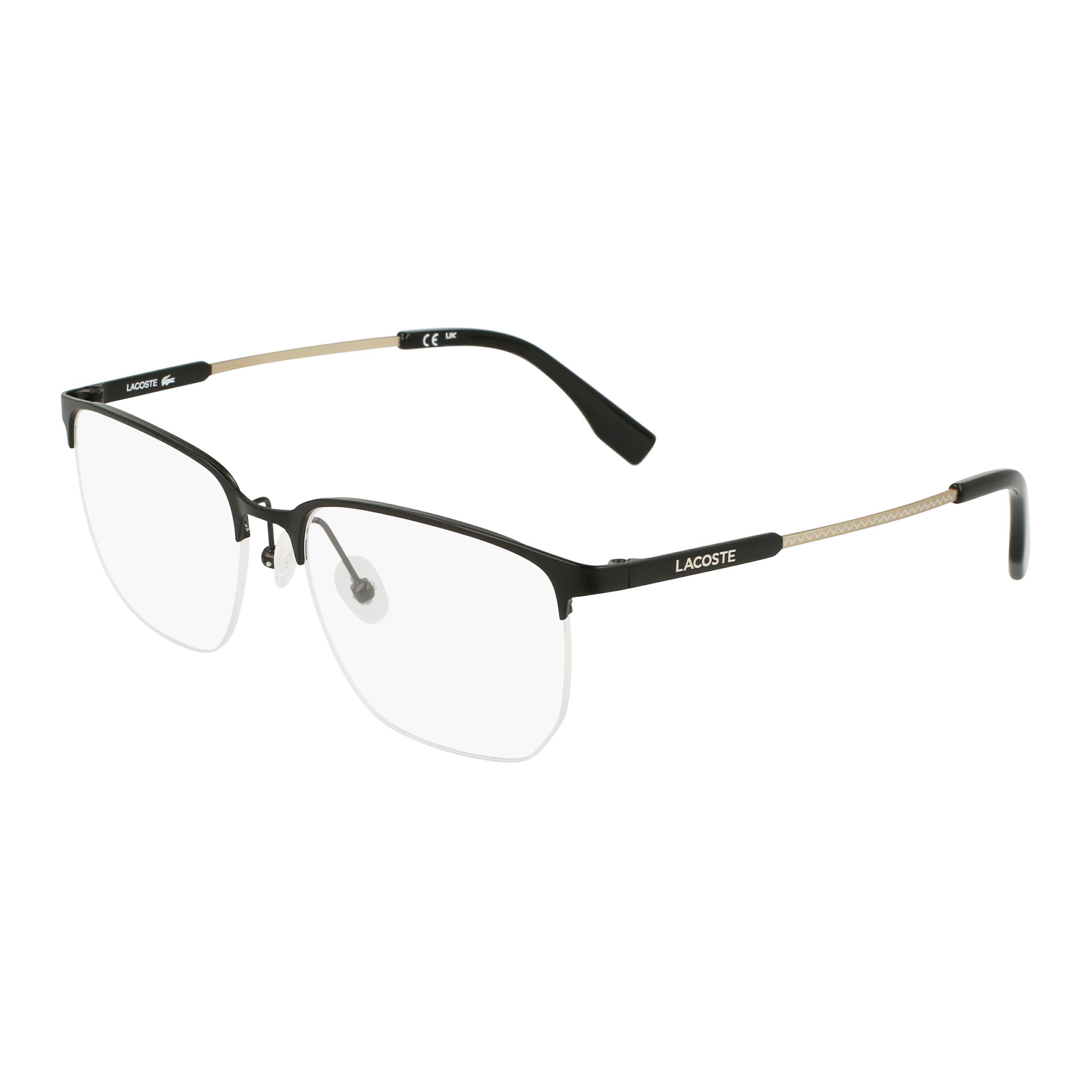 

LACOSTE Титановые квадратные очки унисекс, 002