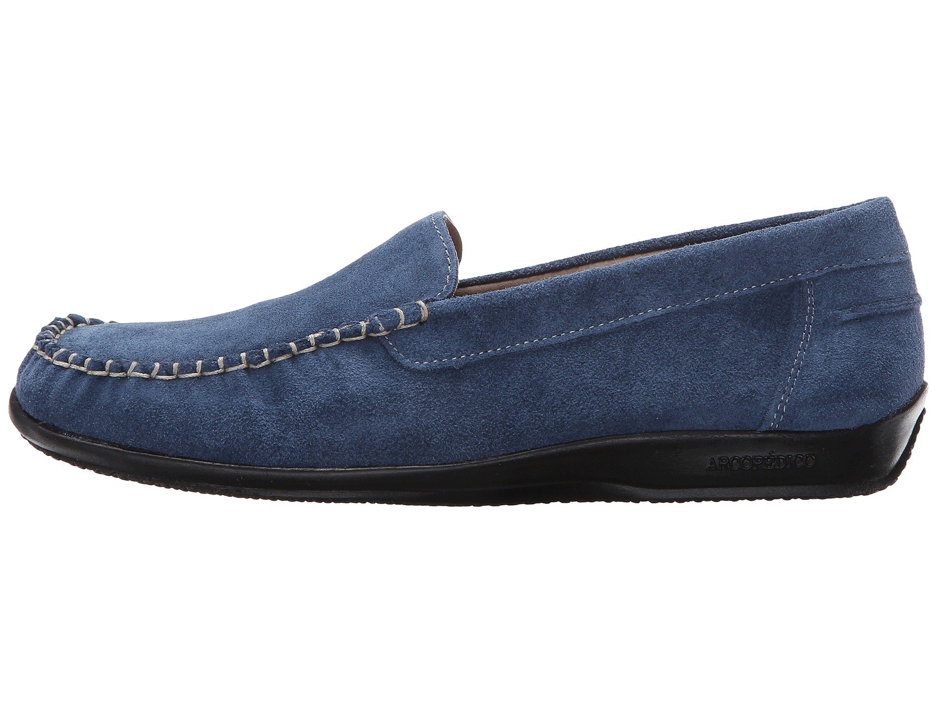 Лоферы Arcopedico Alice, Navy Suede — фото 4