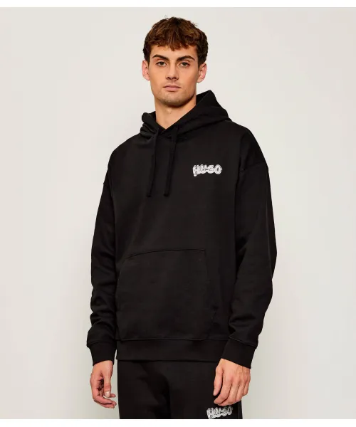 

Толстовка nyrohood Loose fit Hugo Blue, черный