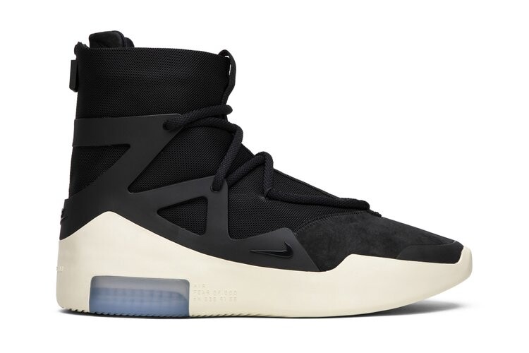 

Кроссовки Nike Air Fear Of God 1 'Black', черный