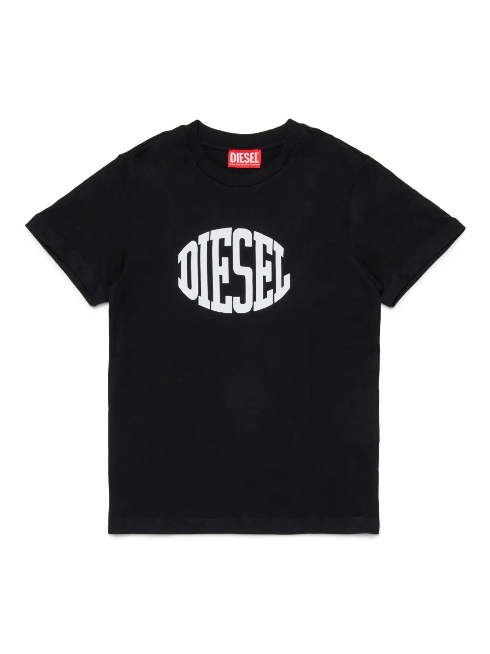 

Футболка с логотипом Diesel Kids, черный