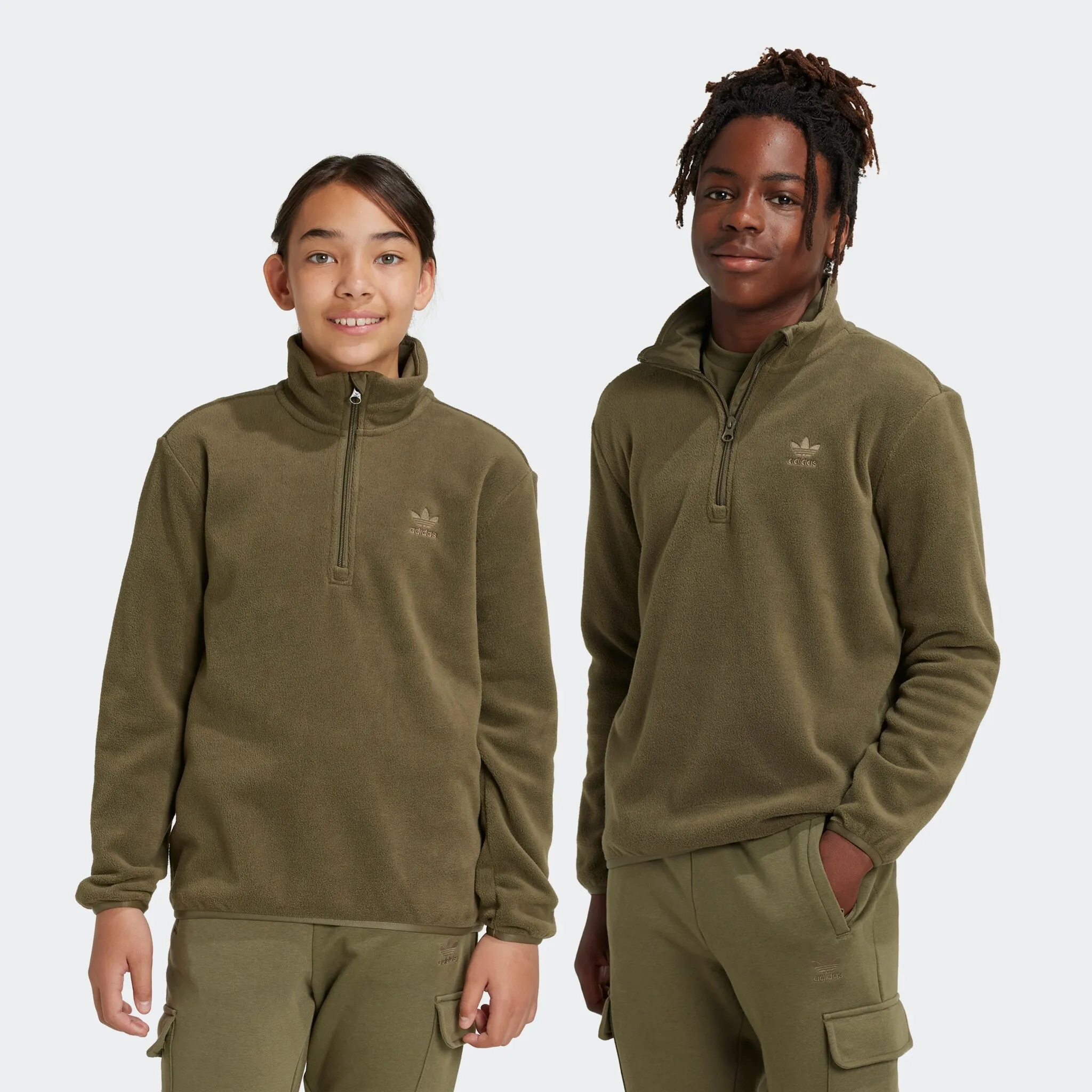 

Куртка для тренировок adidas Originals «POLAR FLEECE HZ», цвет Olive Strata