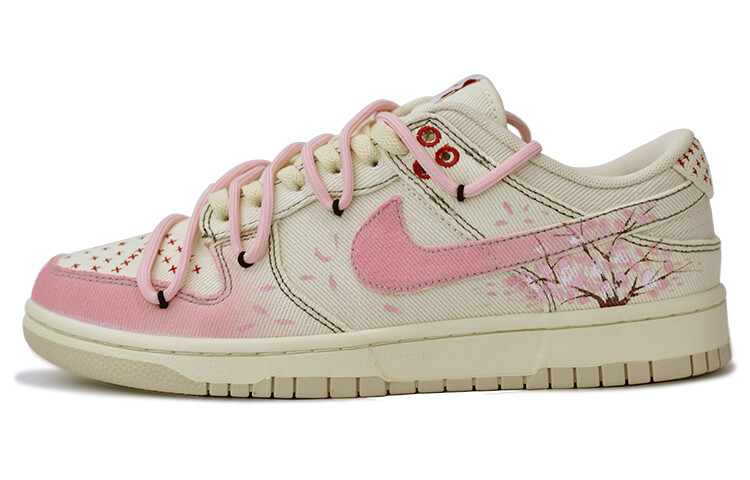 

Кроссовки Nike Dunk Skateboarding Shoes Men Low-top Beige/powder, цвет Wheat