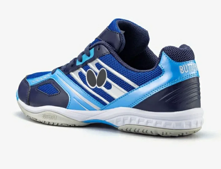 Кроссовки для настольного тенниса «Lezoline Mach» от Butterfly, Navy X Blue — фото 3