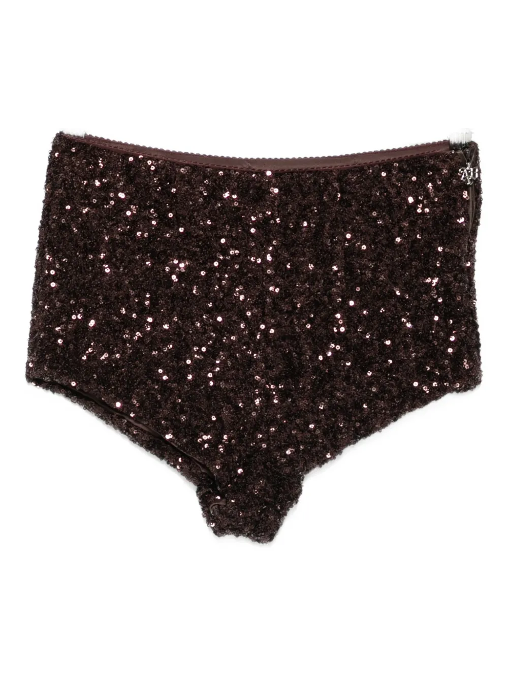 

Мини-шорты с пайетками Aniye By, коричневый