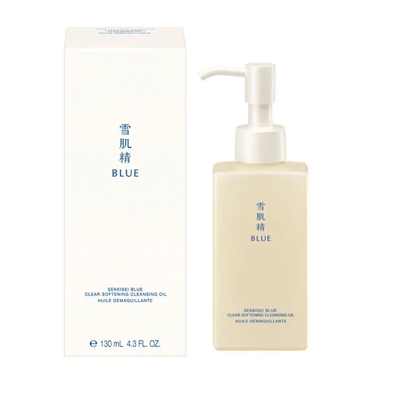 Гидрофильное масло Sekkisei — Масло для очищения кожи Blue Clear Soft Skin Cleansing Oil, 130 мл — фото 3