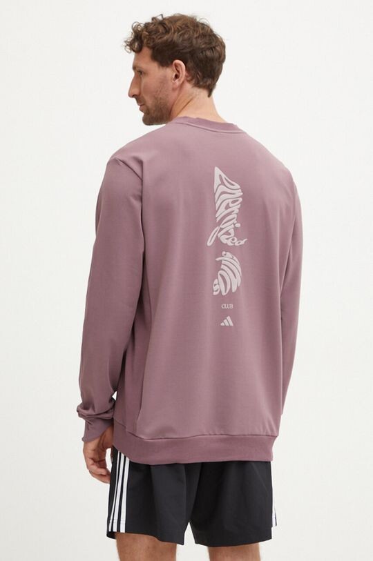 Тренировочная толстовка adidas Performance, фиолетовый — фото 3