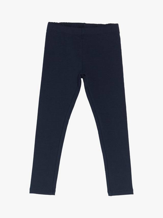 Детские легинсы из органического хлопка с начесом Lindex, Blue — фото 4
