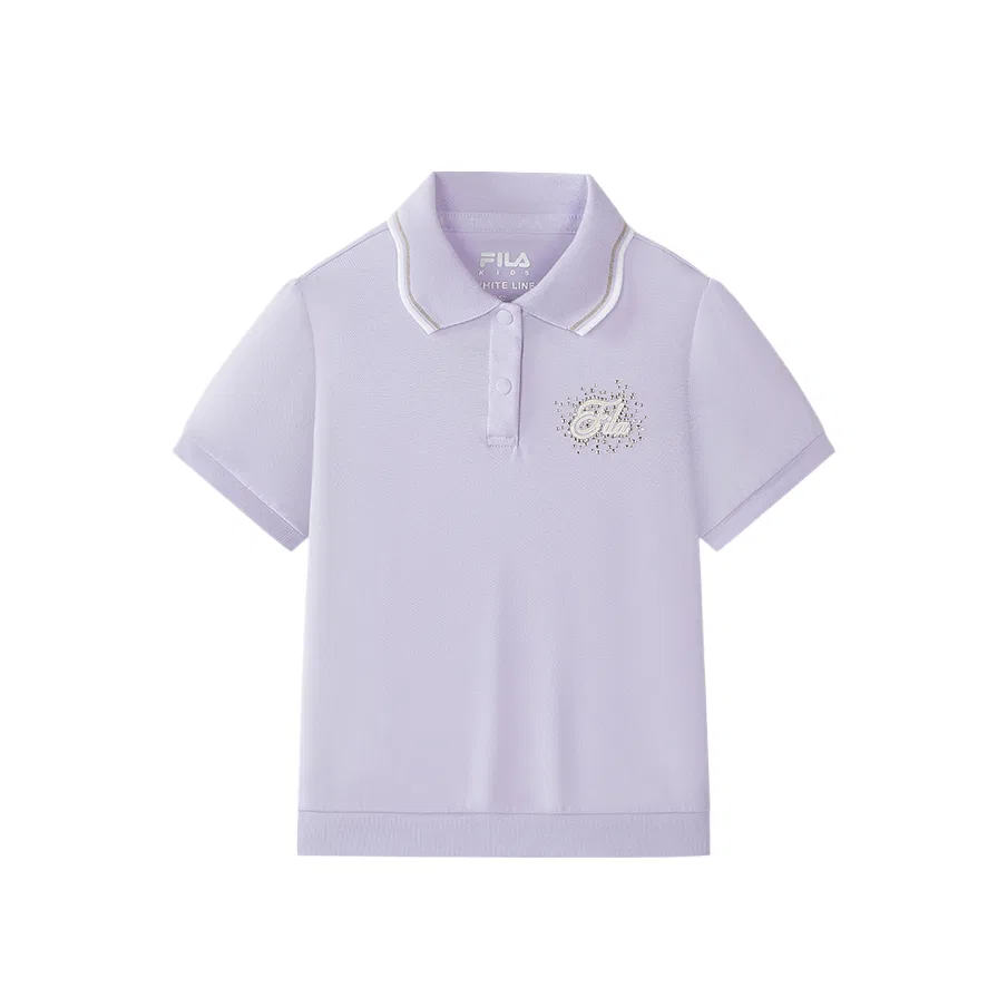 Поло для детей FILA KIDS Sonic Purple