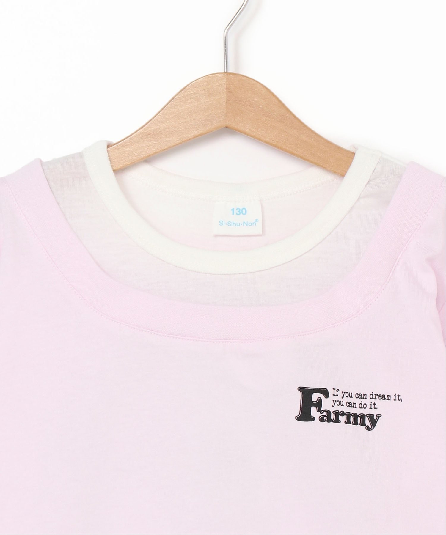 Футболка Back Kumaron T Love Farmy, pink — фото 3