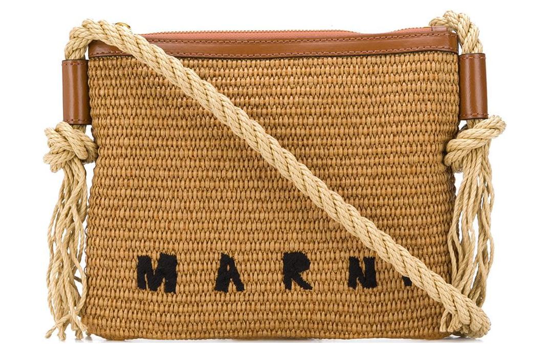 

Сумка через плечо MARNI с вышитым логотипом Marcel