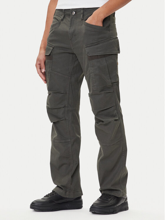 

Брюки из ткани straight fit 3D D26950-C106 G-Star Raw, серый