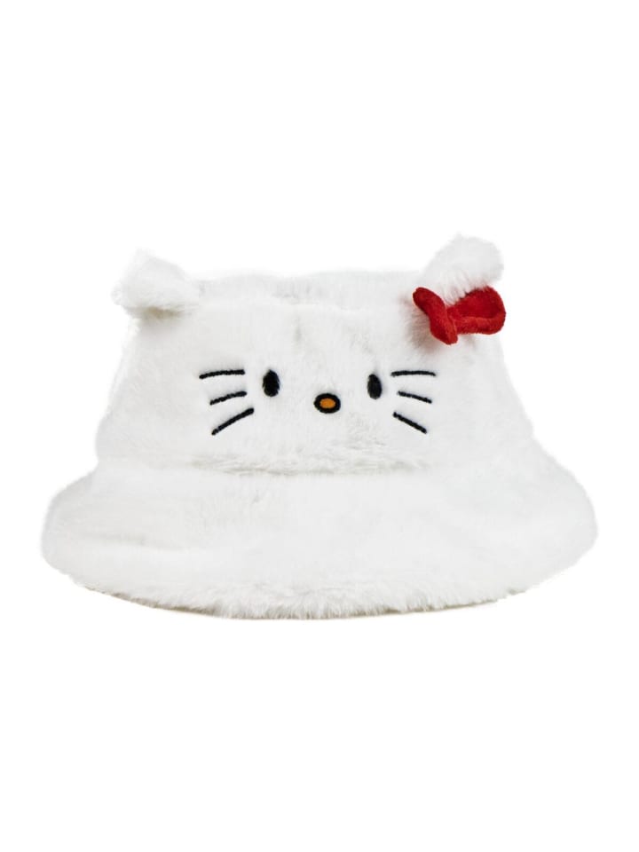 

COFI 1453 Женская панама Hello Kitty - полиэстер, для взрослых, белая