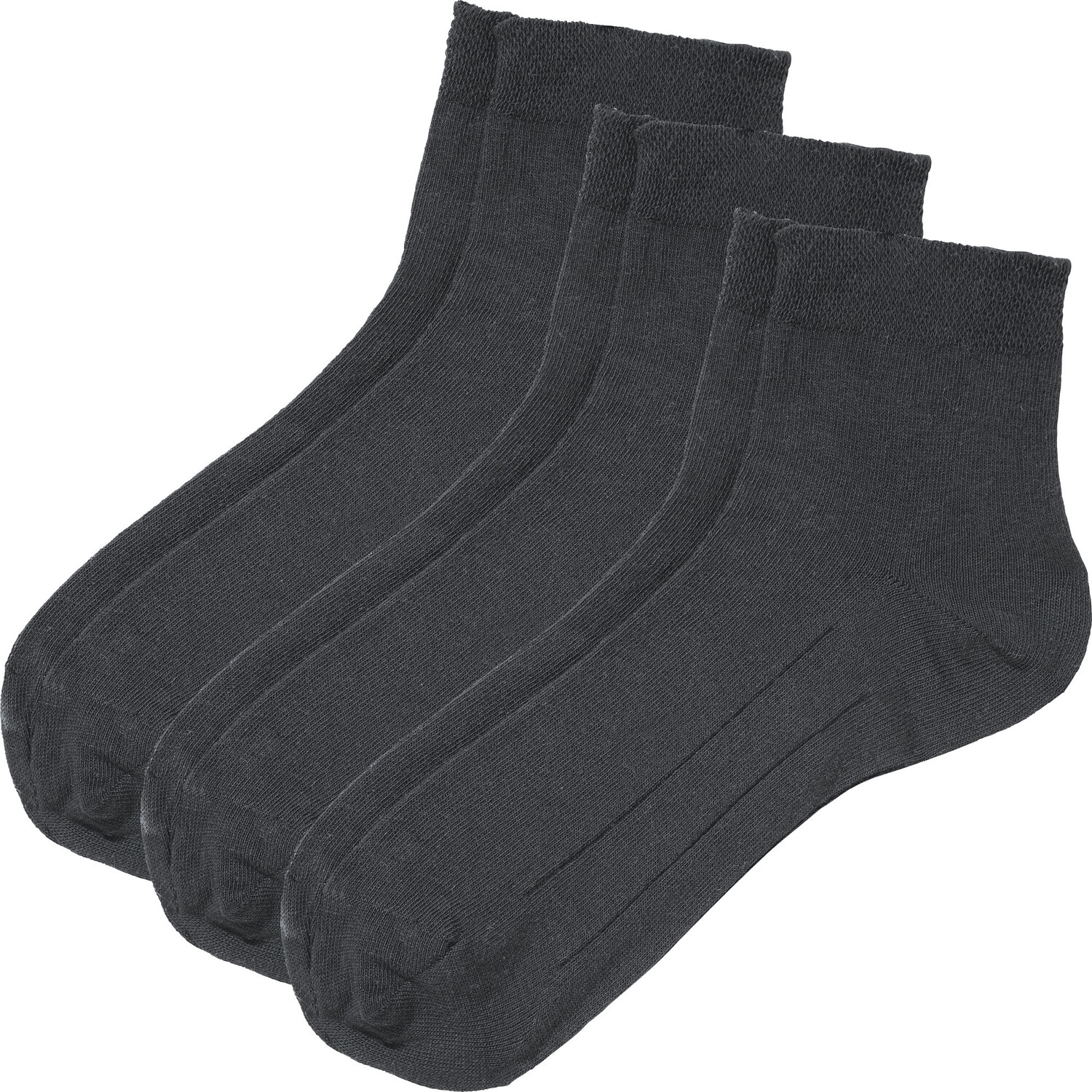 

Носки Erwin Müller Unisex 3 шт, антрацит
