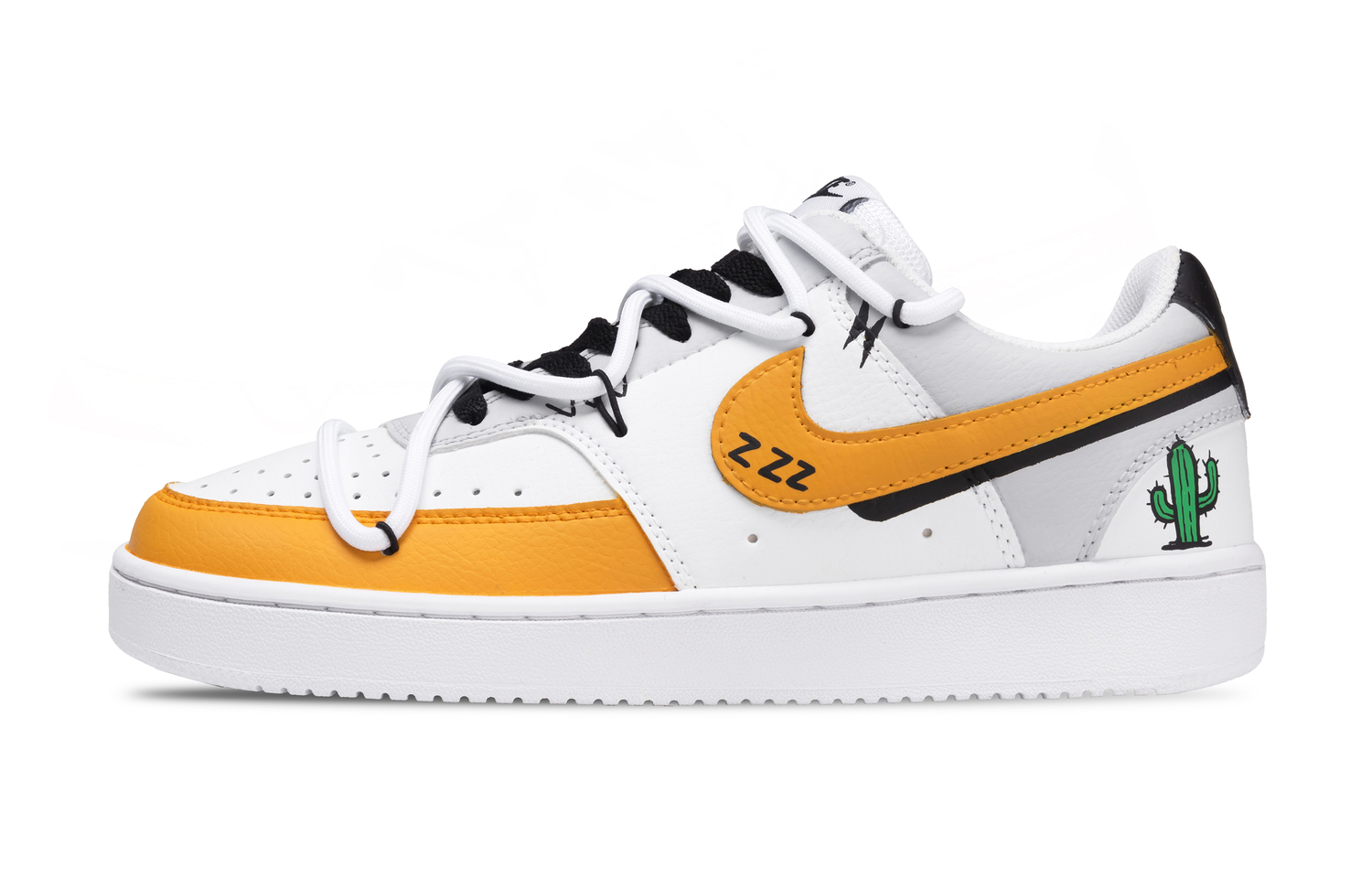 

Nike Кроссовки для скейтбординга Court Vision 1 Cactus Abrasion Resistant Low top мужские оранжевые