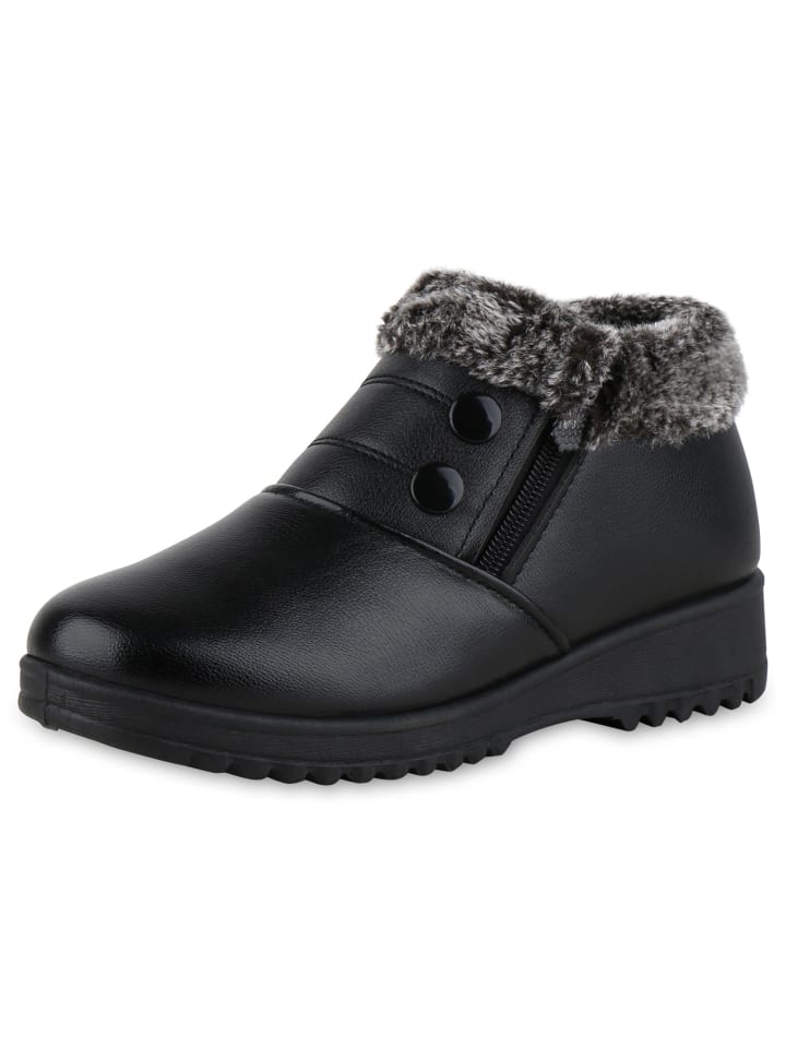 Ботильоны VAN HILL Winter Boots Angela, черный