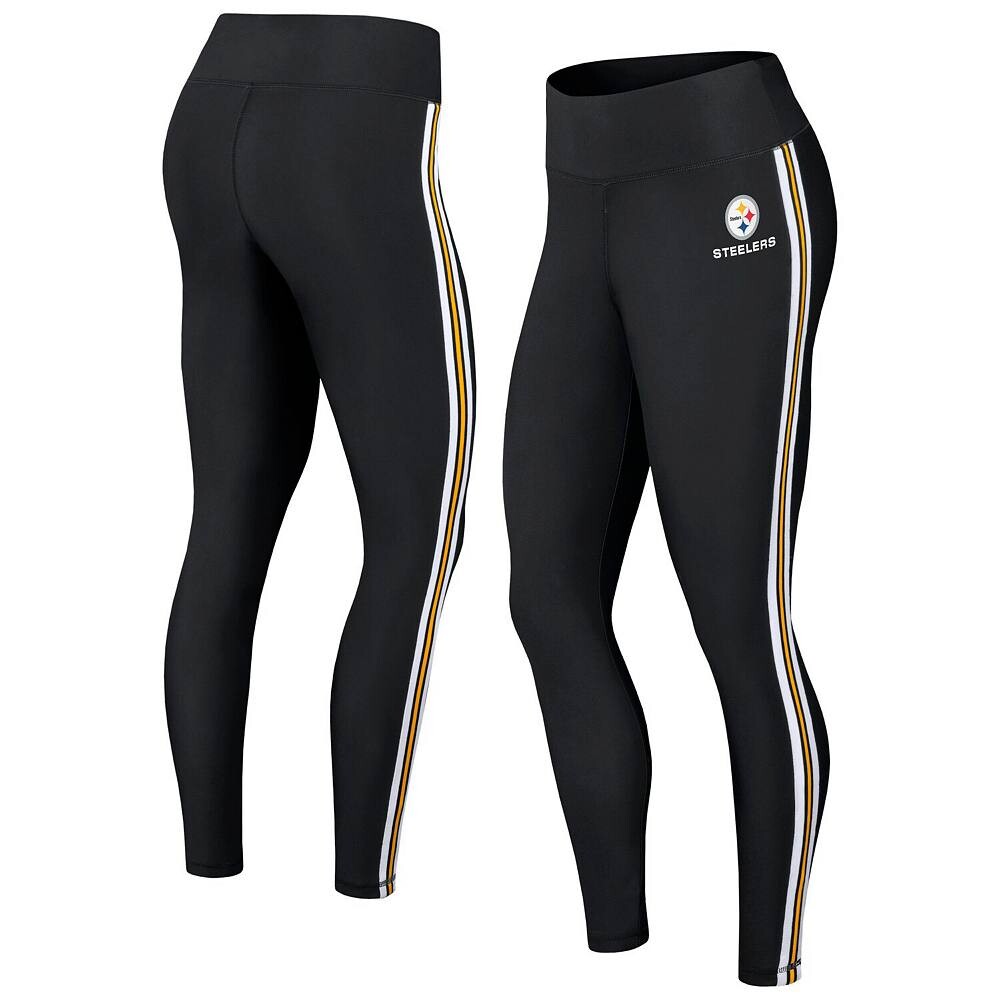 

Женская одежда Erin Andrews: черные леггинсы с цветными блоками Pittsburgh Steelers WEAR by Erin Andrews, цвет Stl Black