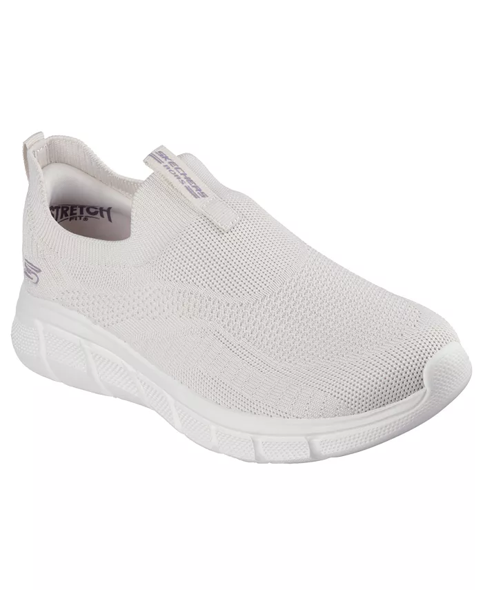Женские BOBS Sport B Flex - повседневные слипоны от Finish Line Skechers, белый