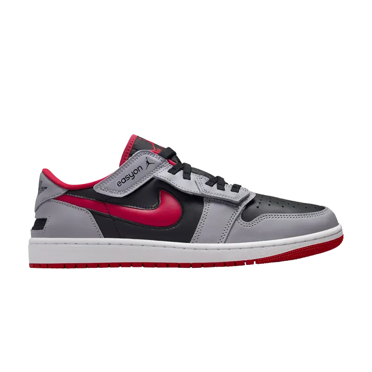 

Кроссовки Air Jordan 1 Low FlyEase, серый
