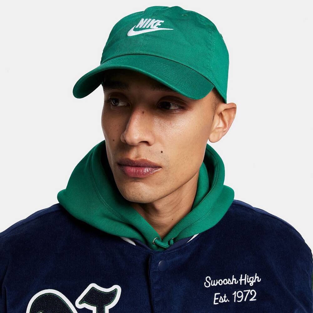 

Мужская неструктурированная кепка Nike Club Futura, цвет Stadium Green