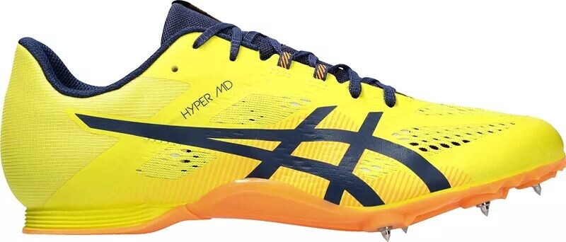 

Легкоатлетические кроссовки Asics Hyper MD 8, желтый/синий