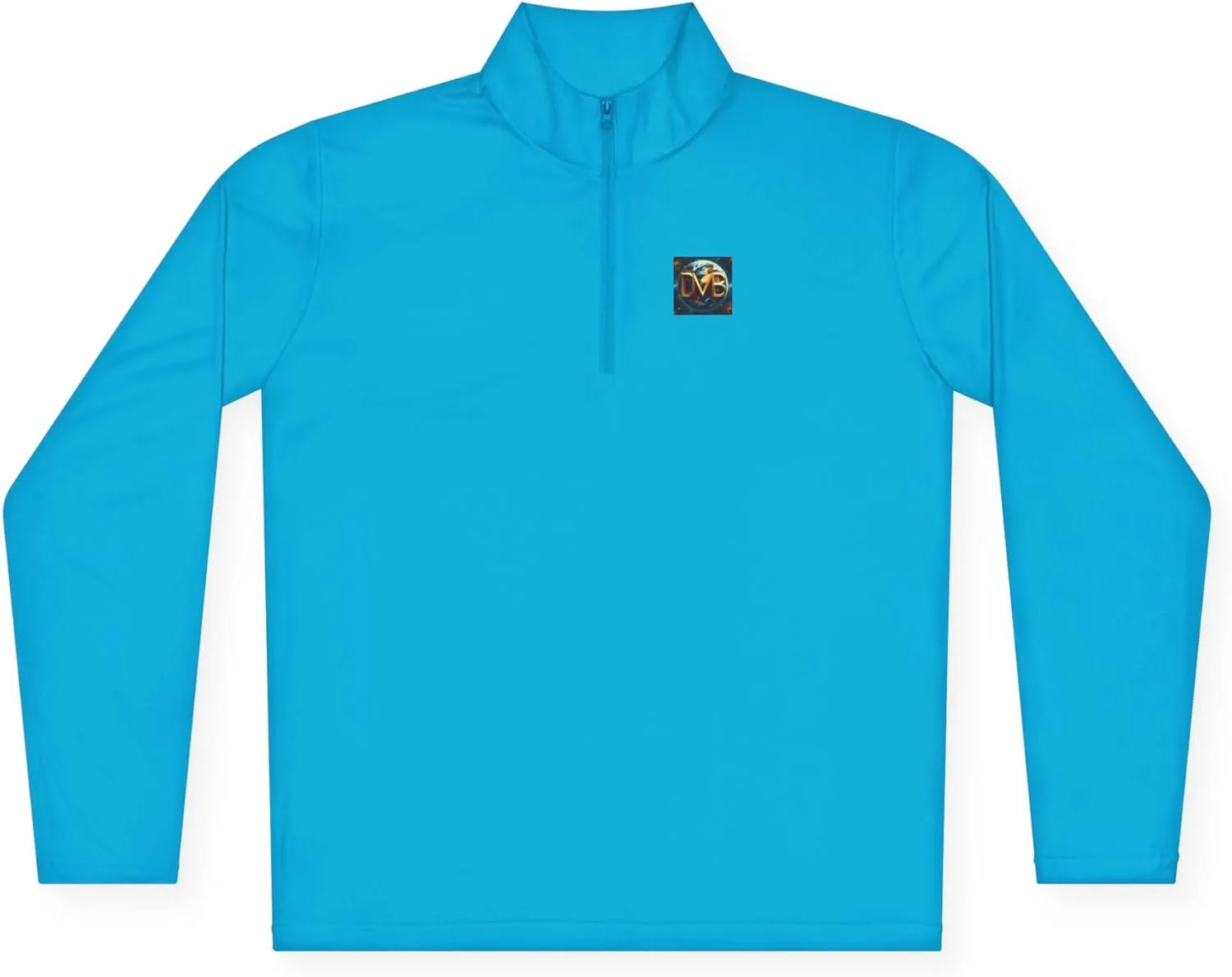 

Спортивный унисекс пуловер с четвертью молнии для активного отдыха