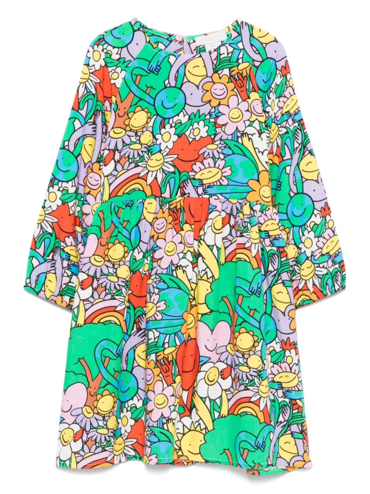 

Платье с графическим принтом Stella McCartney Kids