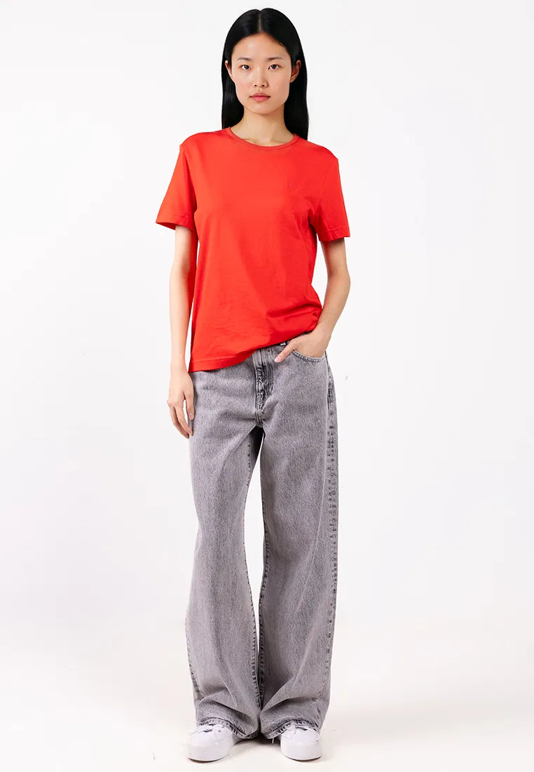 Футболка с монограммой, круглый вырез, Monogram Calvin Klein — фото 4