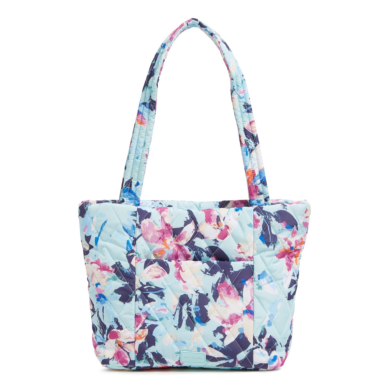 

Маленькая сверхлегкая сумка-тоут Outlet Vera Vera Bradley, цвет Floating Blossoms