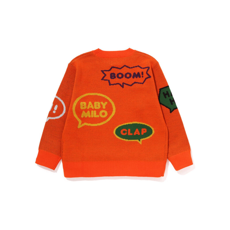 

Детский свитер A Bathing Ape, фиолетовый