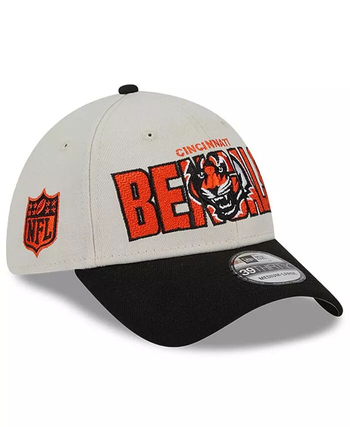 

Мужская кепка Stone, черная Cincinnati Bengals 2023 NFL Draft 39THIRTY Flex New Era