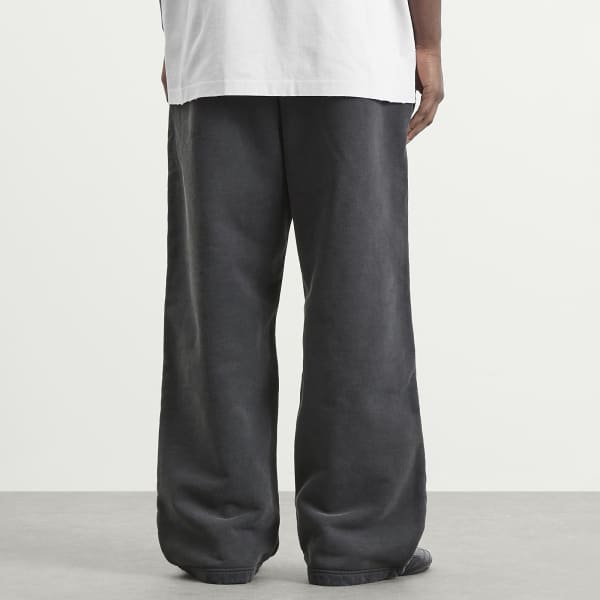 Свободные штаны, обмотанные малярным скотчем Balenciaga, faded washed черный — фото 3