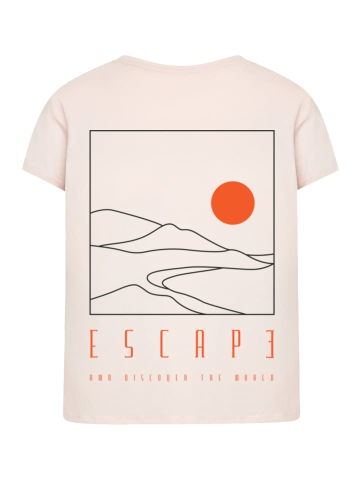 

Женская футболка Box Tee Escape Discover the World Landscape в розовом цвете F4NT4STIC, Розовый, Женская футболка Box Tee Escape Discover the World Landscape в розовом цвете F4NT4STIC